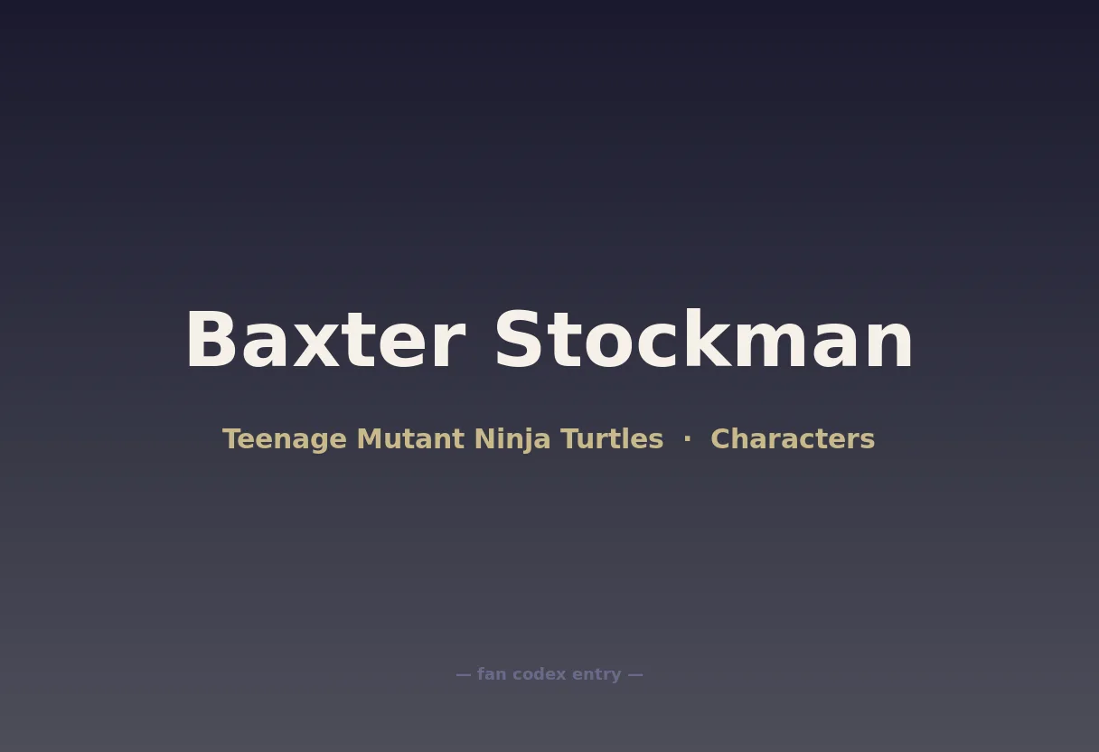 Baxter Stockman