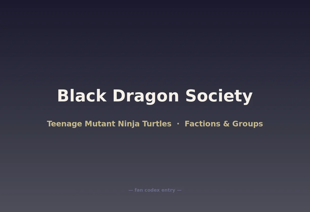 Black Dragon Society