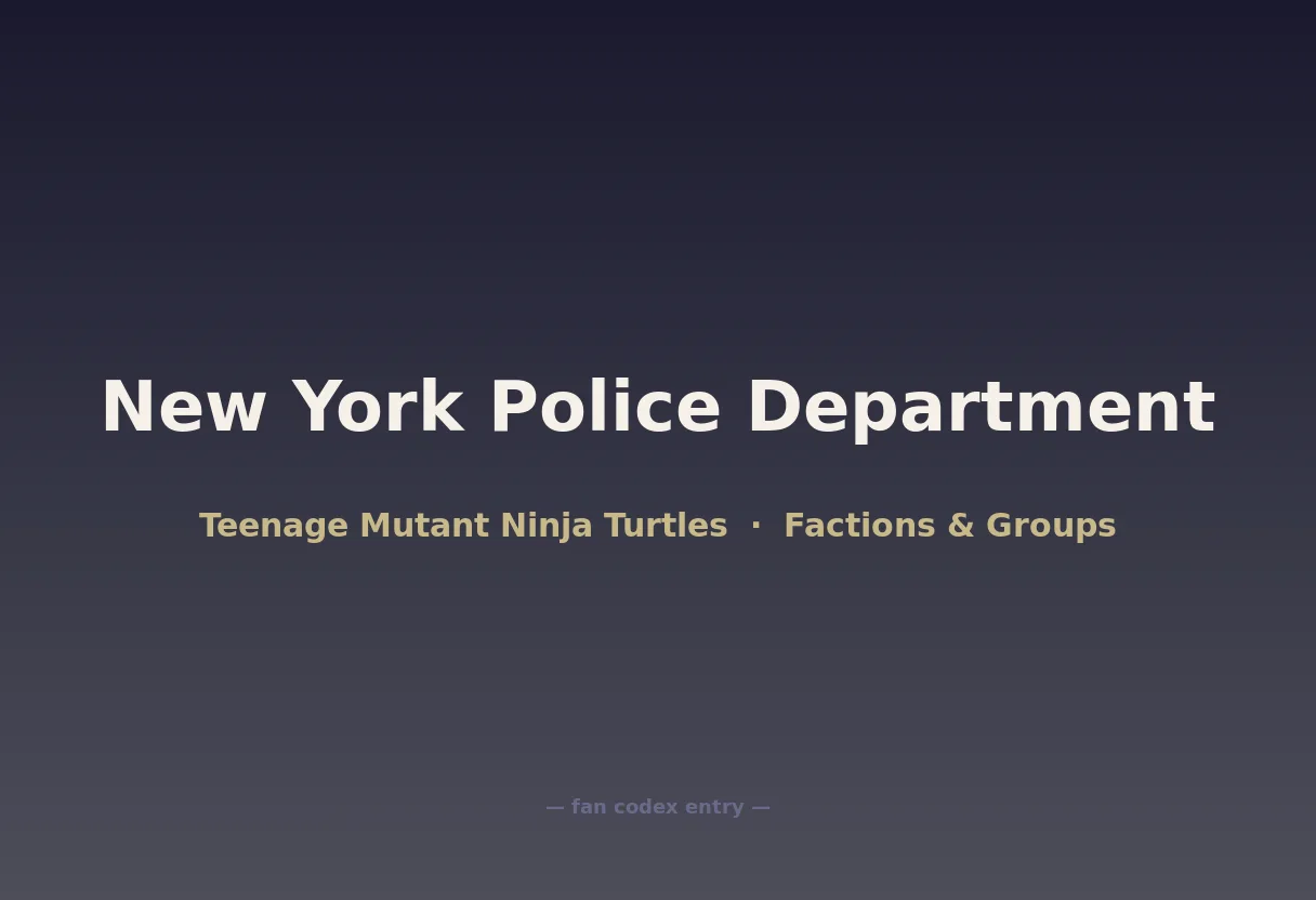 New York Police Department