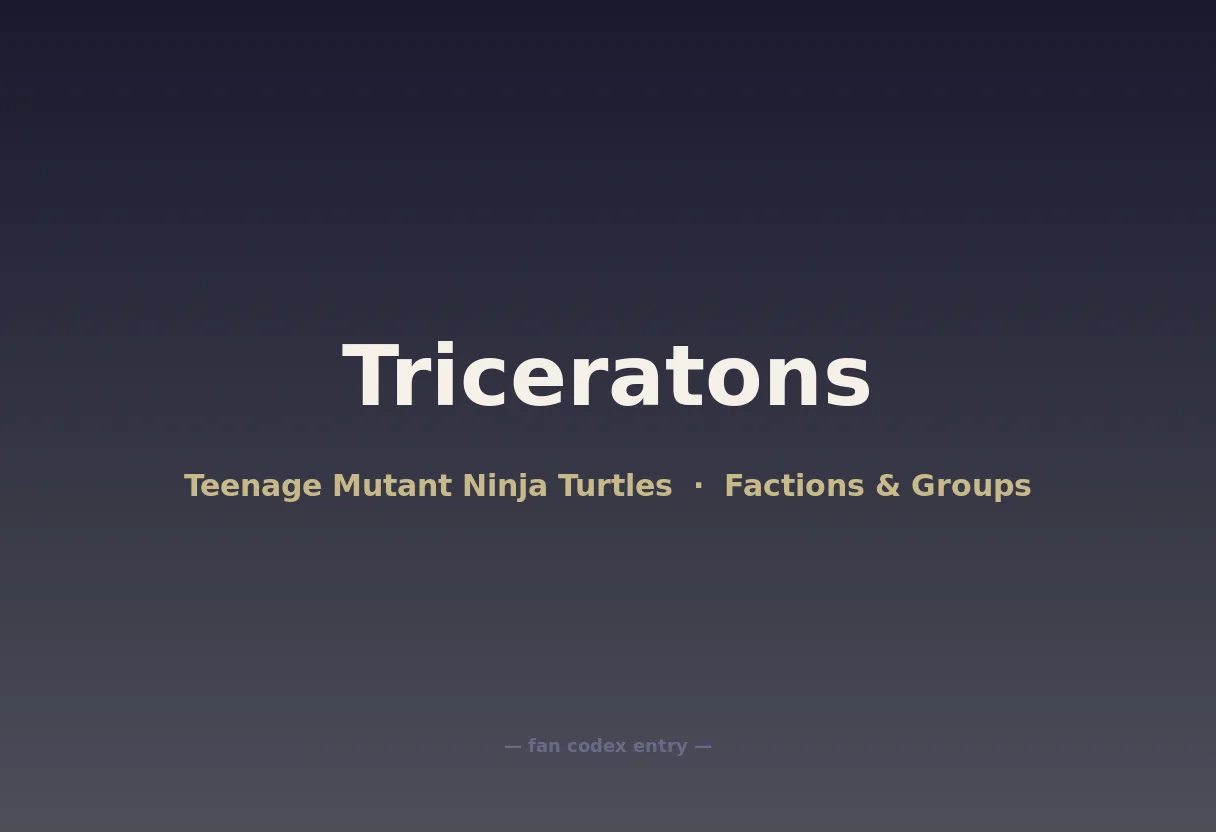 Triceratons
