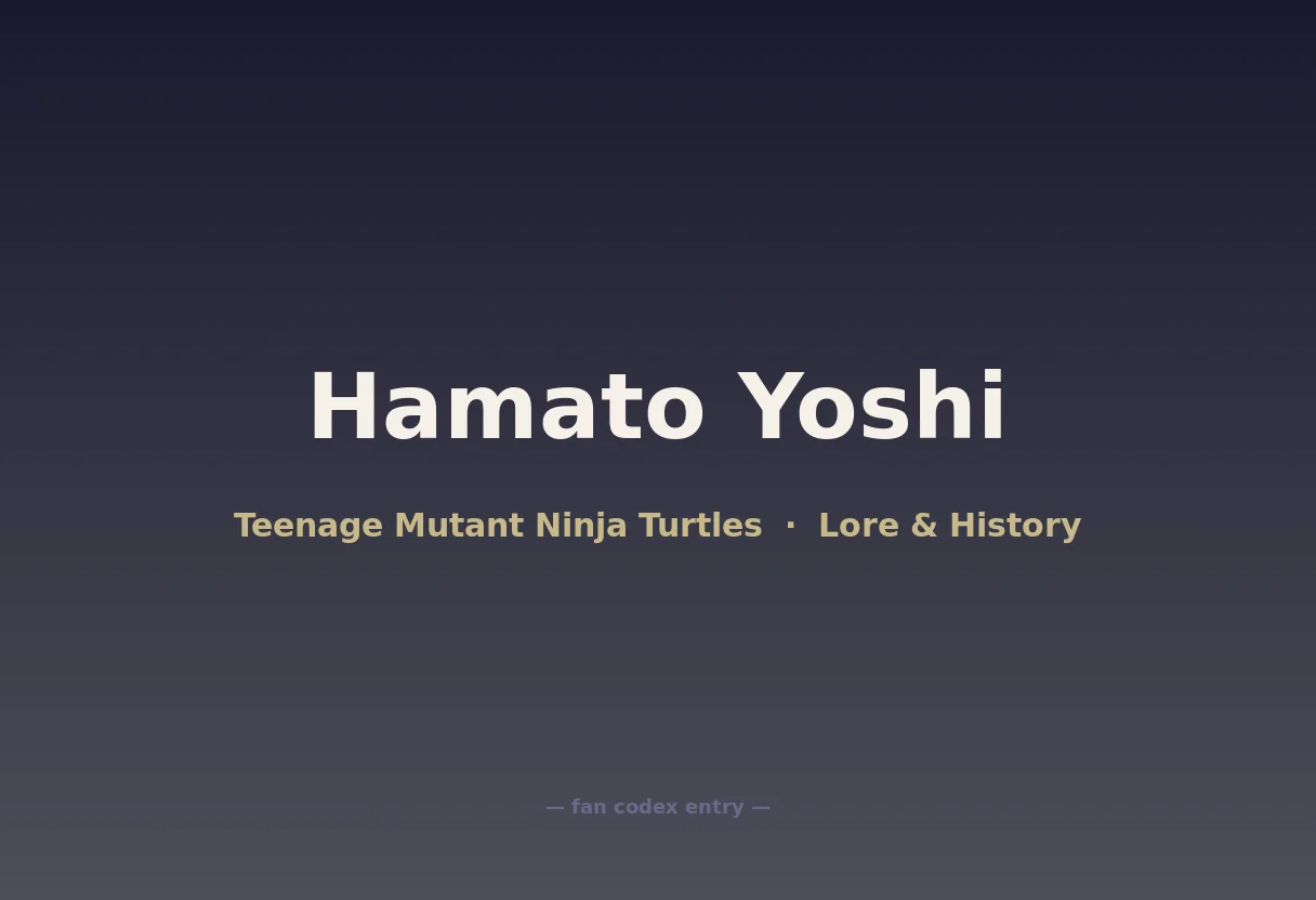 Hamato Yoshi