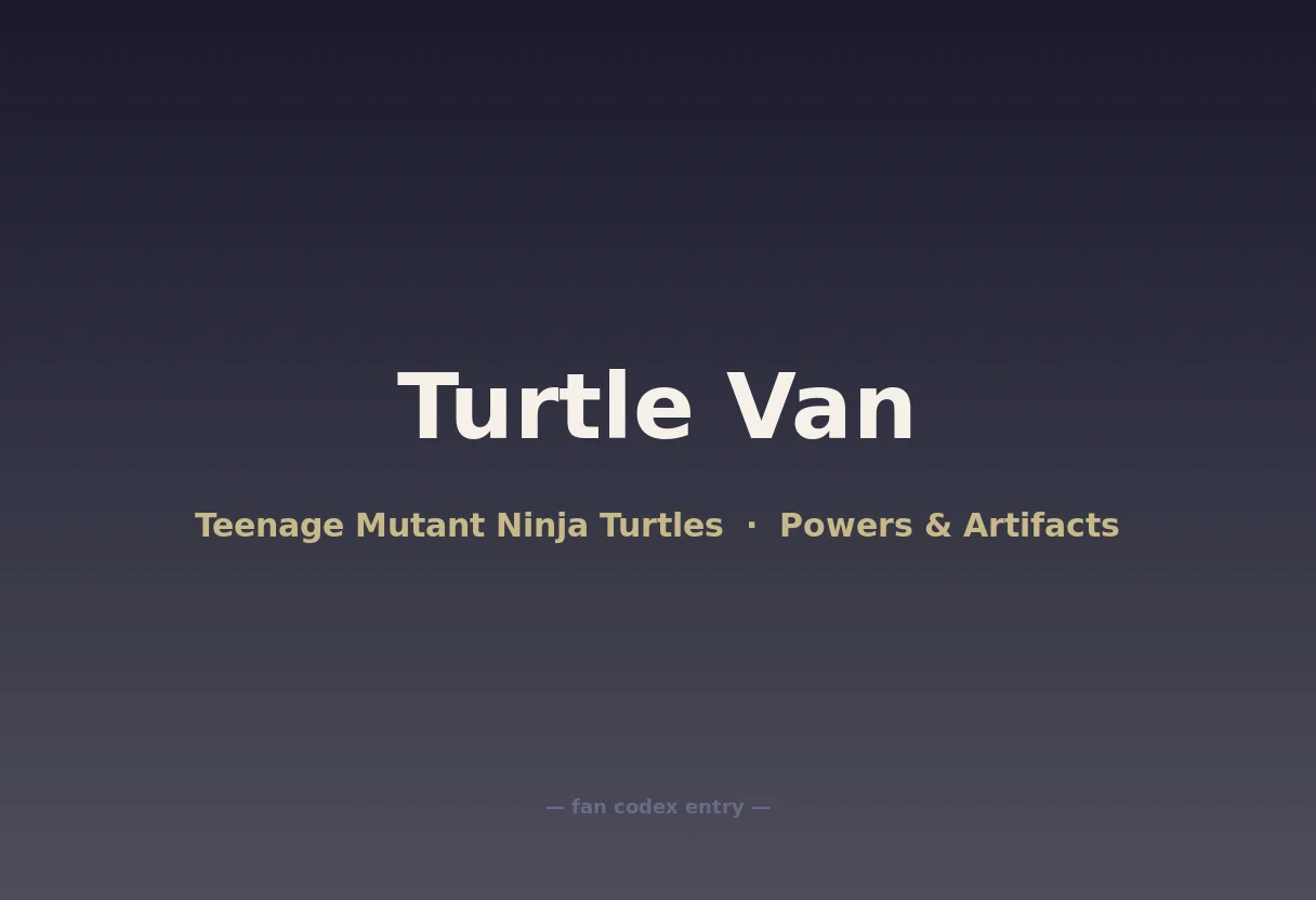 Turtle Van
