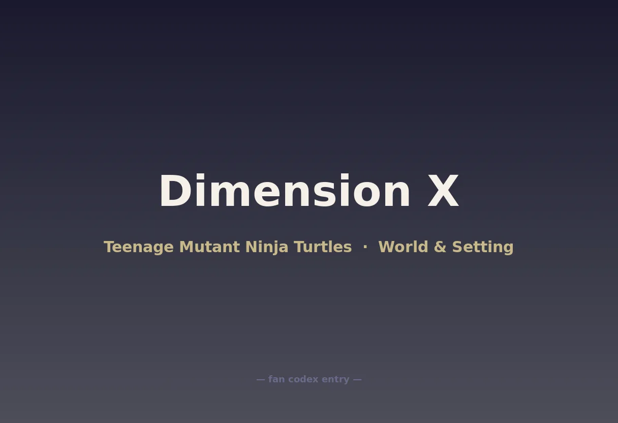 Dimension X